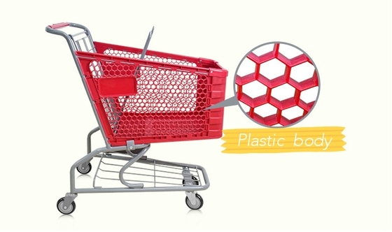 Κίνα Πλαστικά καροτσάκι/κάρρα αγορών στην υπεραγορά προμηθευτής